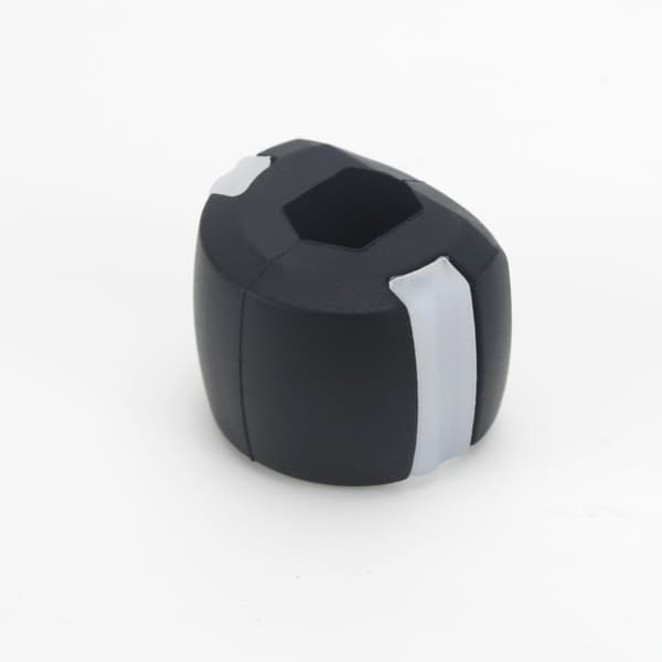 Jawline exerciser kæbetræner silikone Sort 1 Pack