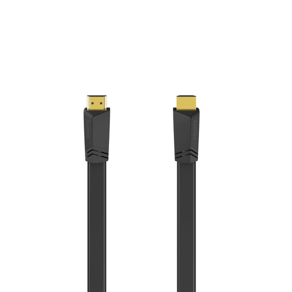 Kabel HDMI Ethernet Platt Svart 1.5m