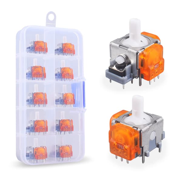 10-pack TMR Hall Effekt Joystick för Switch Pro - Hög Precision och Låg Strömförbrukning