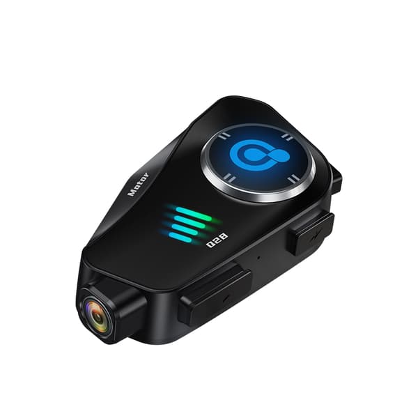Kypärä Bluetooth-kuulokkeet 2-in-1 Soft+Hard Mic, musta