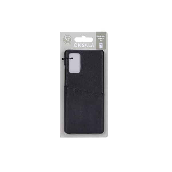 Mobilskal Samsung Note 20 5G Kortfack Svart