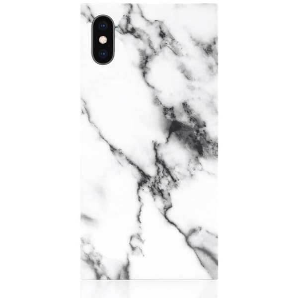 Mobilskal Vit Marble  iPhone X/XS