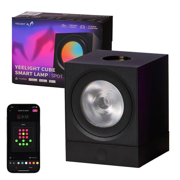 Yeelight Cube Light Smart Gaming Lampe Spot - Base