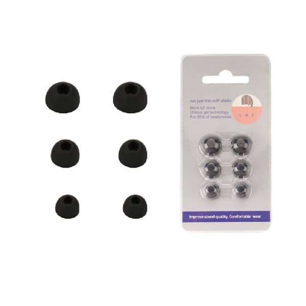 Erstatning ørepropper for JBL LIVE PRO+ - 6 stk silikon ørepropper