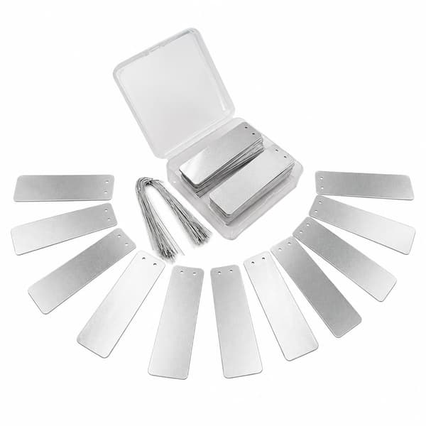 Aluminiumetiketter för Växter - 100 pack