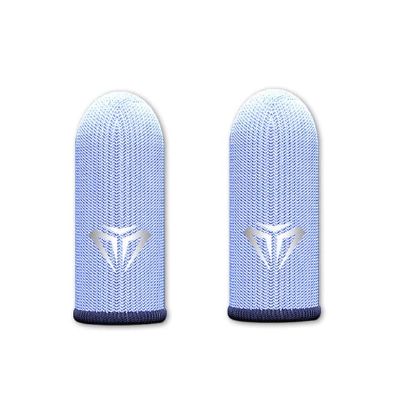 SZ-S02 Sølvfiber Gaming Finger Sleeves (Sort)