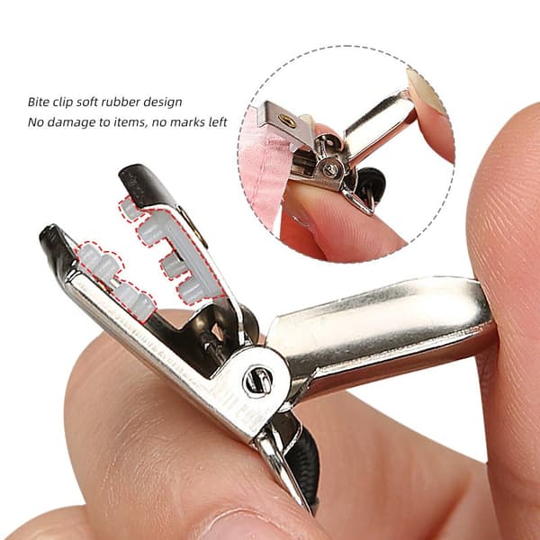 Dobbelthoved Klips (4 stk) - Justerbar Elastisk Linnedholder til Madrasser, Sofa og Mere