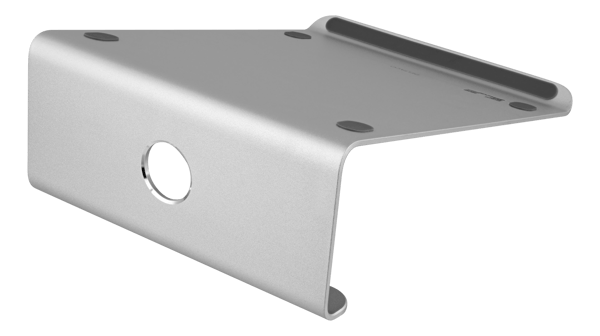 Laptop and tablet stand, aluminum 11-15”, silver