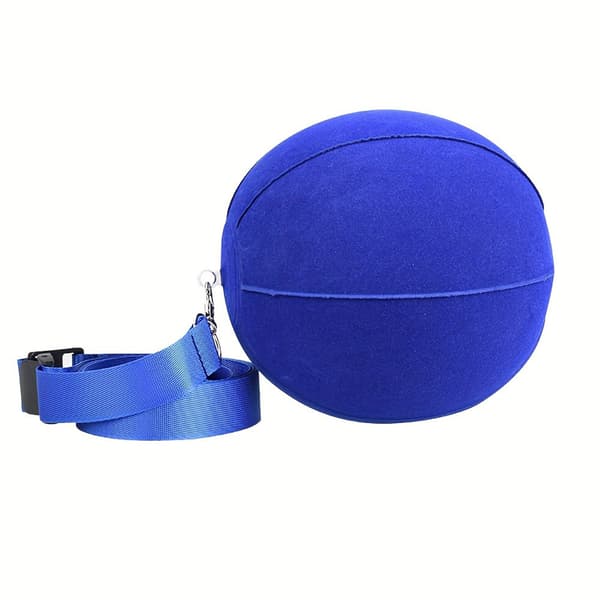 Oppustelig golfswingøvelsesbold Blue