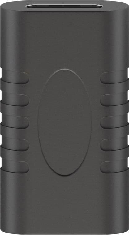 Adapter USB-C™ till USB-C™, koppling, svart