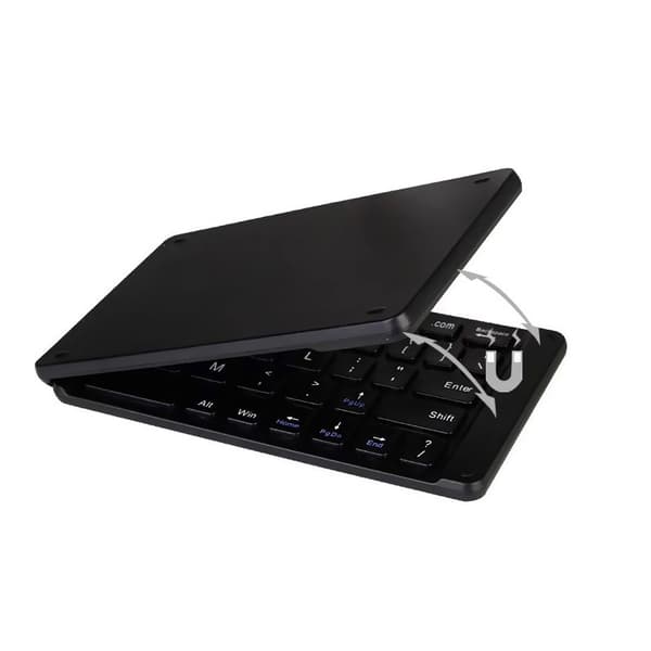 Taitettava Bluetooth-näppäimistö Black