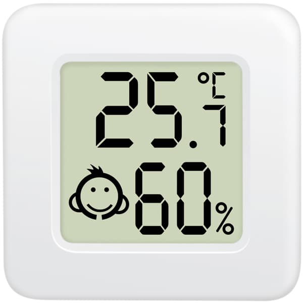 Digitalt minitermometer/hygrometer 3-pakning