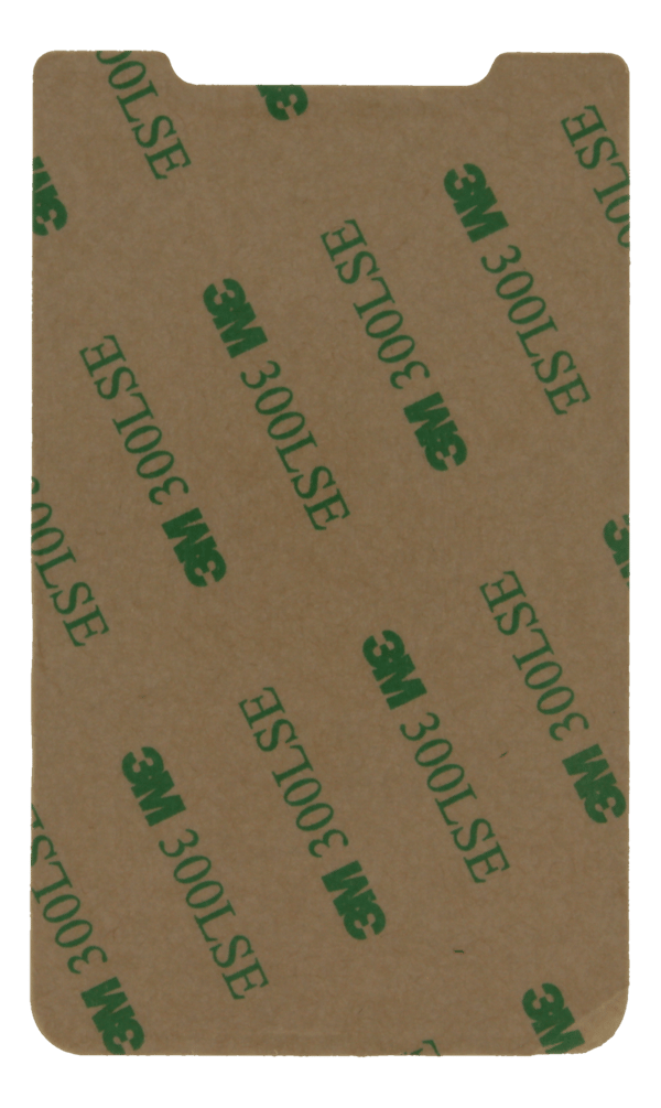 Adhesive credit card holder, RFID blocking, 3M adhesive