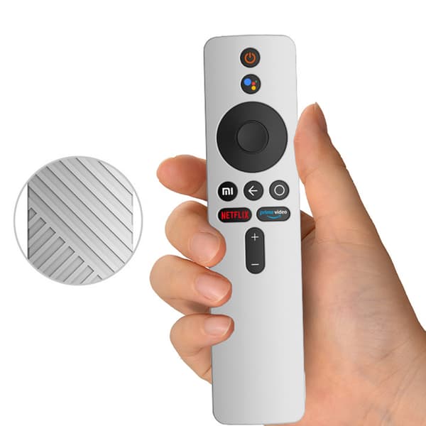 Fjernkontrolldeksel til Xiaomi 4K TV Mi Box S White