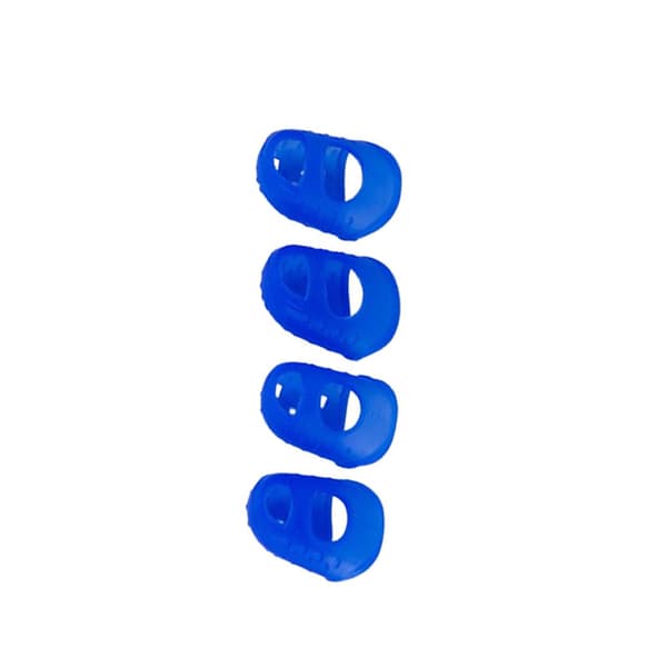 Silikonfingerskydd för gitarr & Guzheng NavyBlue