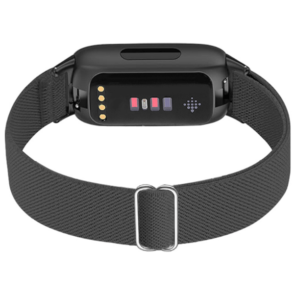 Fitbit Inspire 3 Rem i Elastisk Nylon DarkGrey