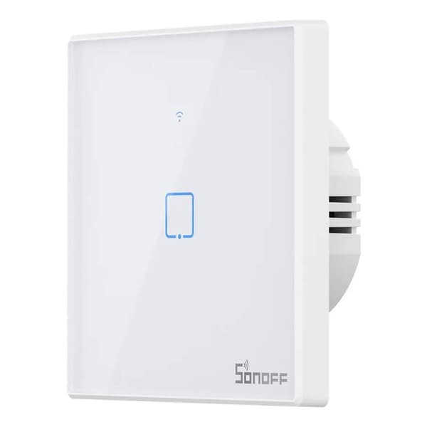Smart Switch WiFi + RF 433 Sonoff T2 EU TX (1-kanal) opdateret