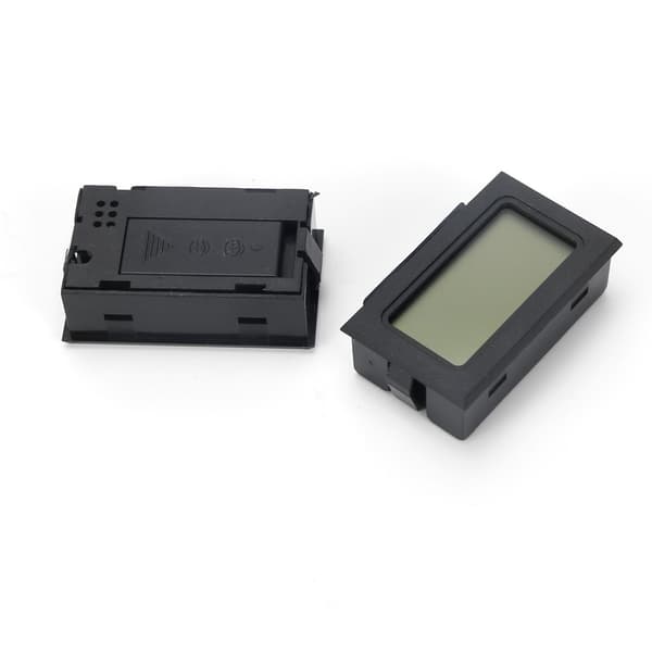 Mini digital hygrometer / termometer 5-pack Black