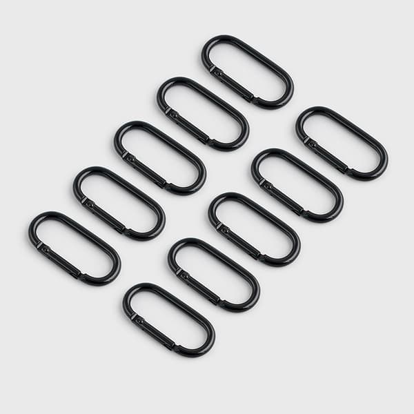 Karbinhakar, 10-pack Black