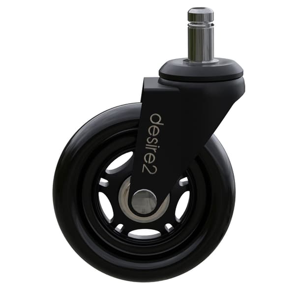 Gummihjul 22mm för Universalstolar 5-pack