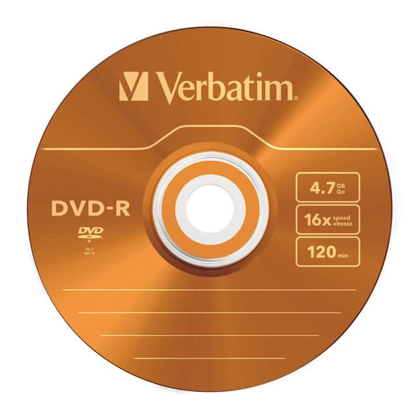 DVD-R 4,7GB 5-pack Slim Case
