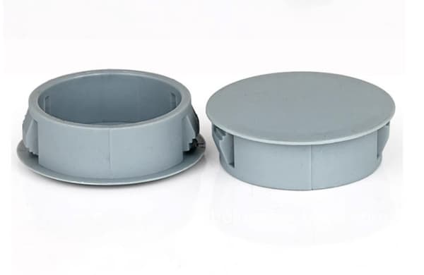 60 mm hålpluggar för möbler, paket om 10