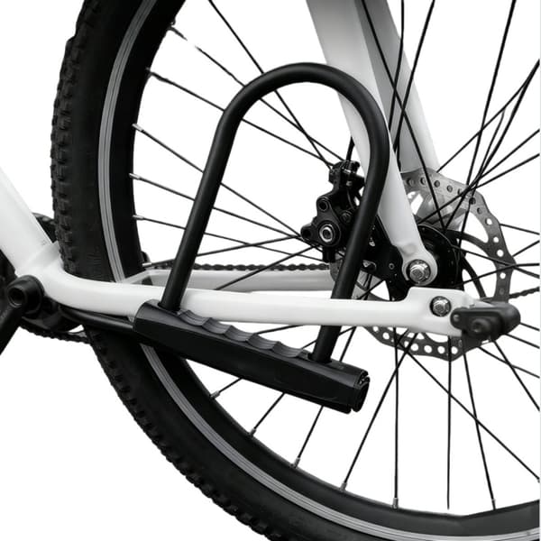 Kraftig cykel U-lås: Solid nøglelås, tyverisikring til mountainbikes og bycykler