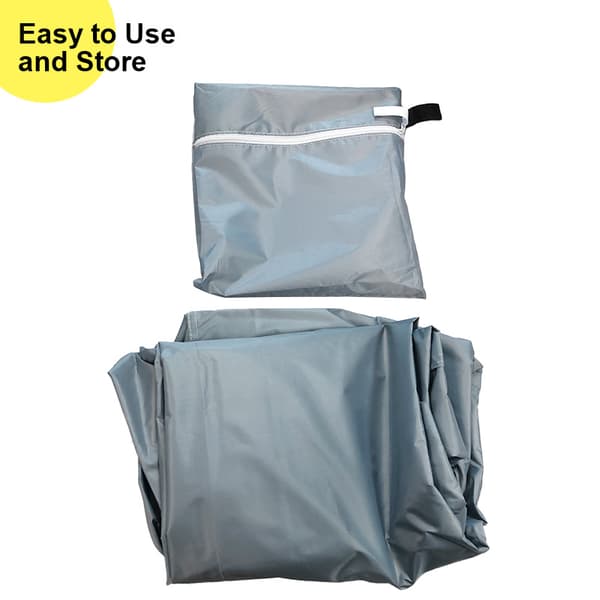 Overtrekk for rullestol Grey M