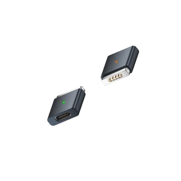 USB-C - MagSafe 2 -sovitin 100W - Lataa MacBook tehokkaasti DarkBlue