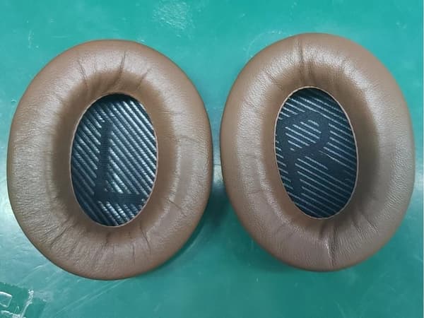 Øreputer for Bose QC35 Ekte skinn Khaki