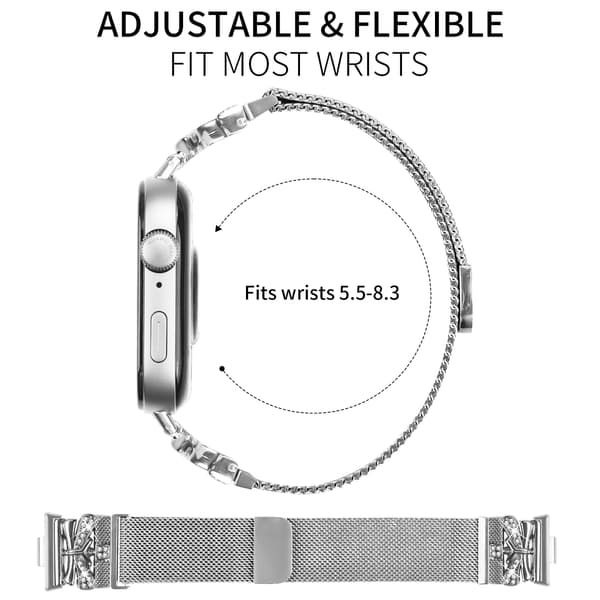 Huawei Watch Fit 3 rem - Elegant rustfrit stål