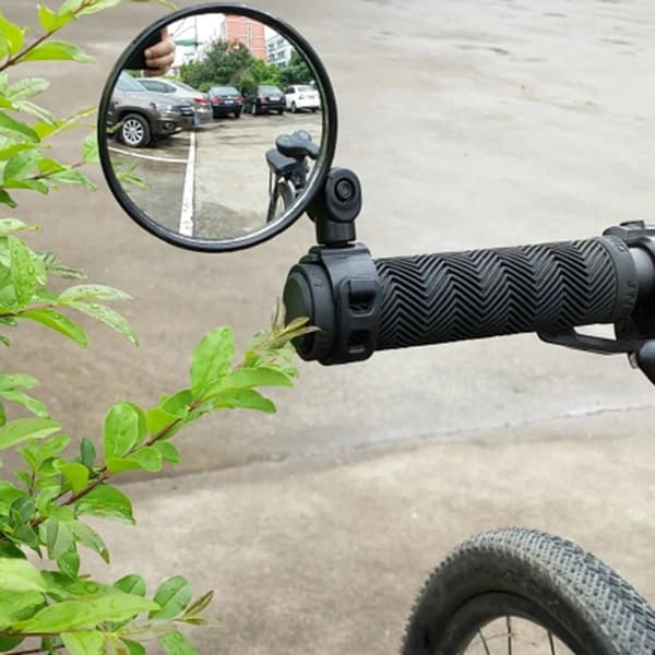 Justerbara Backspeglar till Cyklar - 2 pack Black
