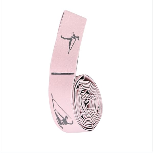 Segmenterad yogarem för ökad flexibilitet Pink