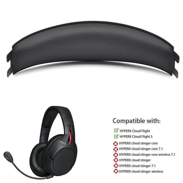 Erstatnings hodebåndpute for HyperX Cloud Flight/Flight S - Premium Memory Foam Komfort