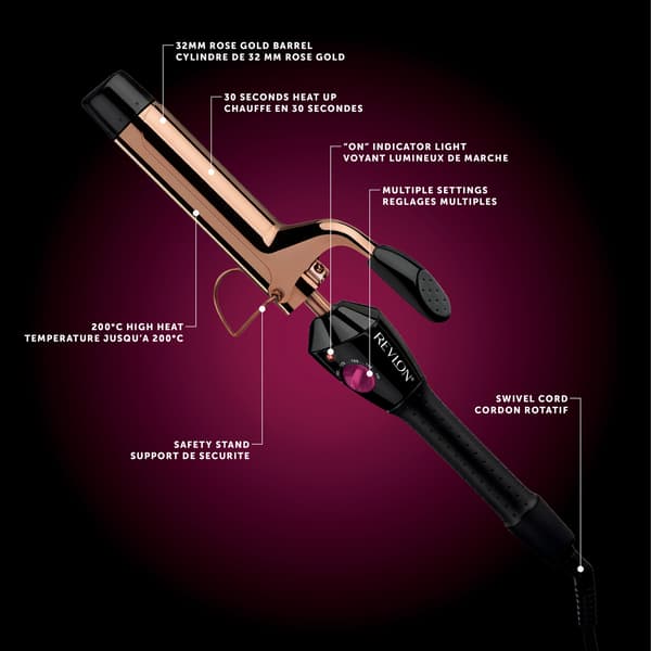 Krølltang Long-Last Curl & Wave PRO RVIR1159
