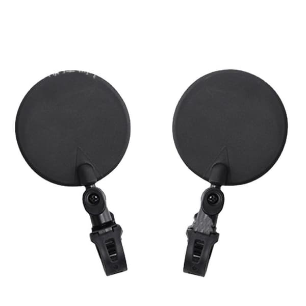 Justerbara Backspeglar till Cyklar - 2 pack Black
