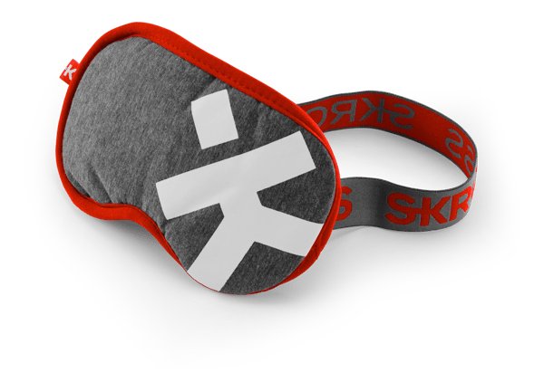 Deluxe Sleep Mask - Dark Gray