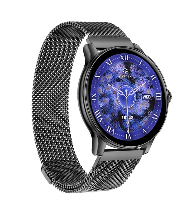 Multifunktionell Smartwatch med Bluetooth-samtal, Hälsoövervakning och Anpassningsbara Urtavlor Black