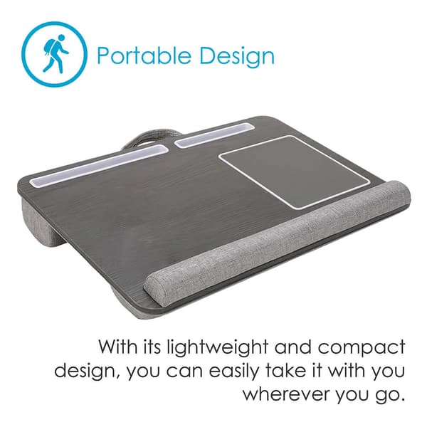 DESIRE2 Lap Desk Supreme Oikeakätinen Harmaa