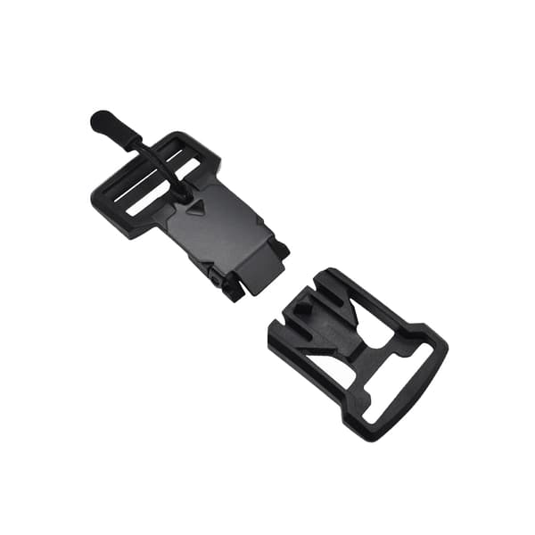 2-pack Magnetiska Spännen Svarta - Snabbkoppling för Väskor och Utrustning Model 11