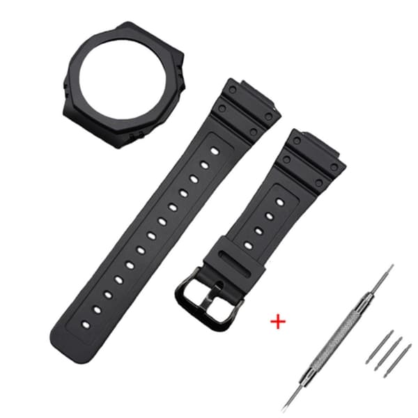 TPU Urrem til Casio GA-2100/2110 - Sort