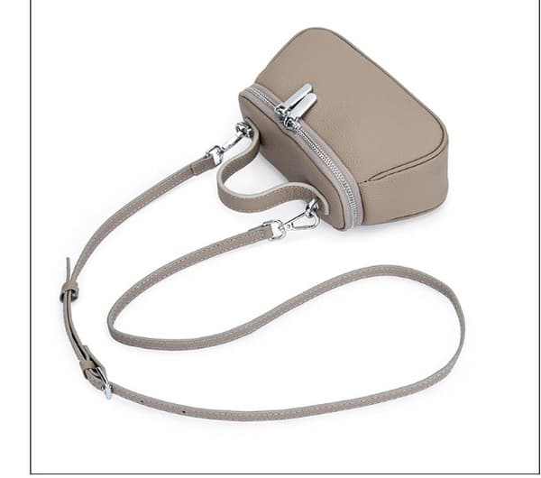 Chic Mini Crossbody Taske til Kvinder Grey