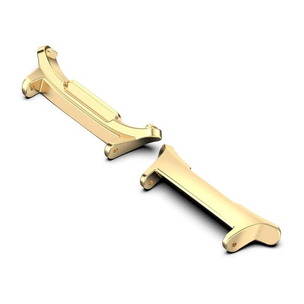 Rustfrit stål urrem konnektor Gold 22 mm