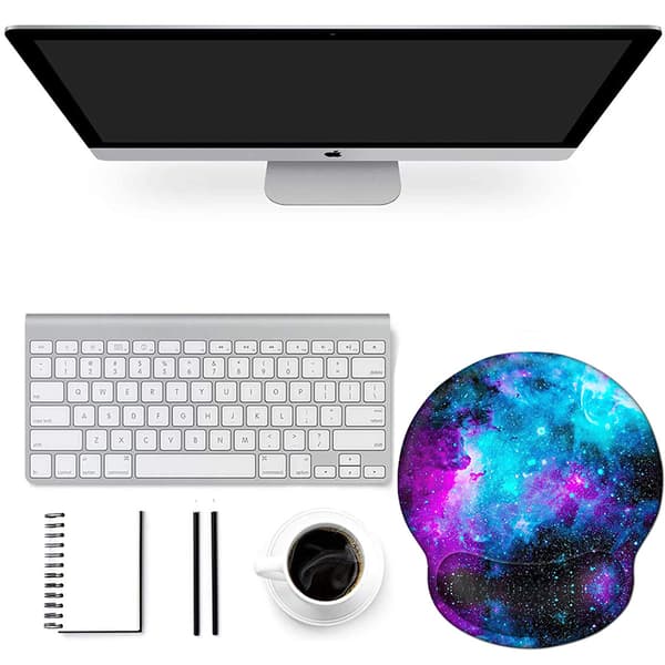 Musematte med ergonomisk håndleddsstøtte MultiColor