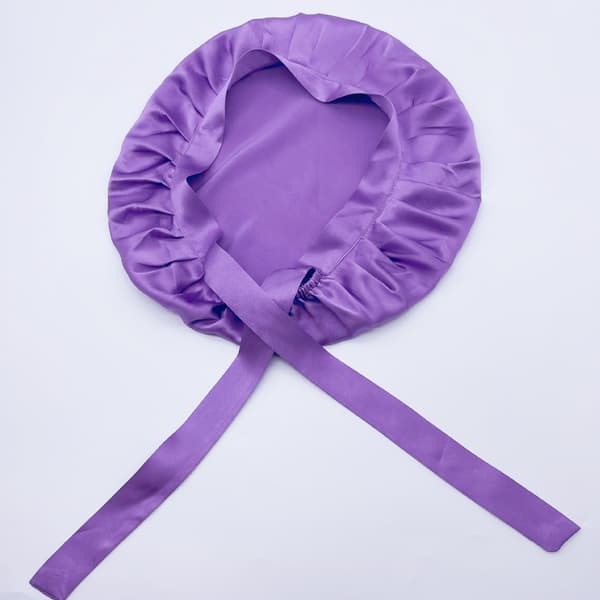 Sovehætte nathue morbærsilke Purple