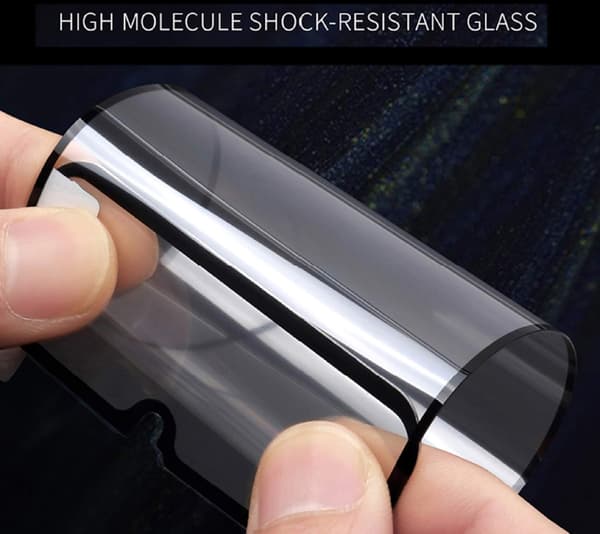 Skærmbeskytter iPhone 11 med sort kant