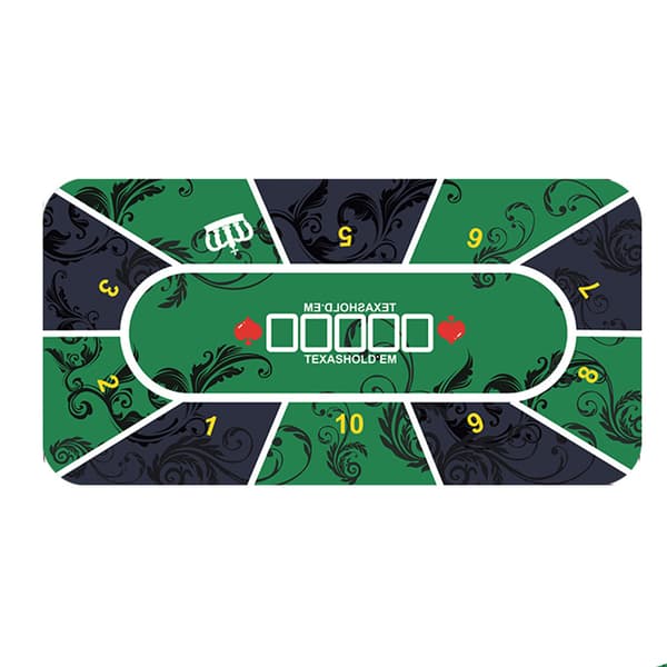 Pokerbordsoverflade LightGreen