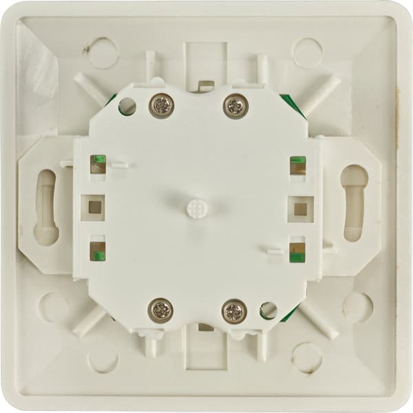Socket-outlet 2xRJ-45, Krone terminal, UTP, Cat6, white