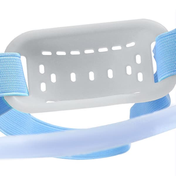 Anti-snorking silikonstropp med elastisk støtte