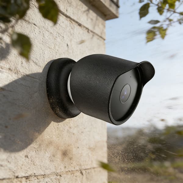 Skyddande Silikonfodral för Google Nest Cam Black